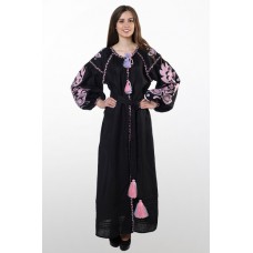 Boho Style Ukrainian Embroidered Dress "Glo" 3